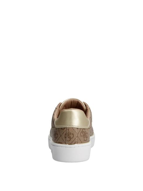 BECKIE LOGO  Sneakers  Beige/Brown - Scarpe Donna