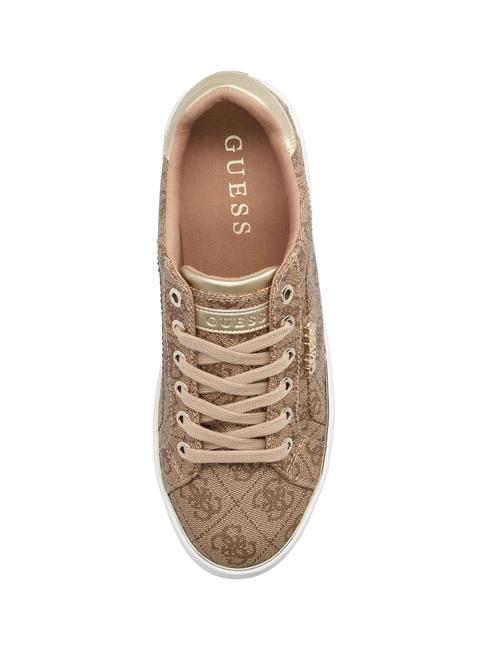 BECKIE LOGO  Sneakers  Beige/Brown - Scarpe Donna