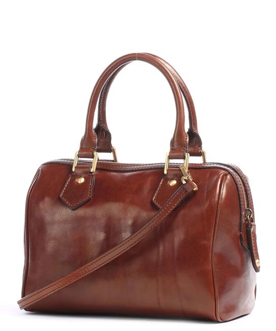 STORY Bauletto con tracolla, in pelle MARRONE - Borse Donna