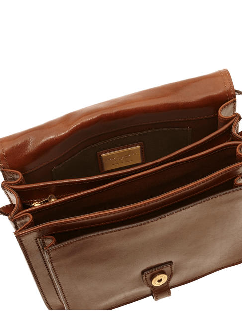 STORY Borsa a tracolla in pelle  MARRONE - Borse Donna