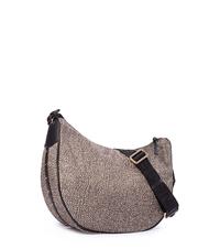 Borbonese Janis Medium Sacca A Tracolla Op/Natu/Nero - Acquista Su Le Sac!