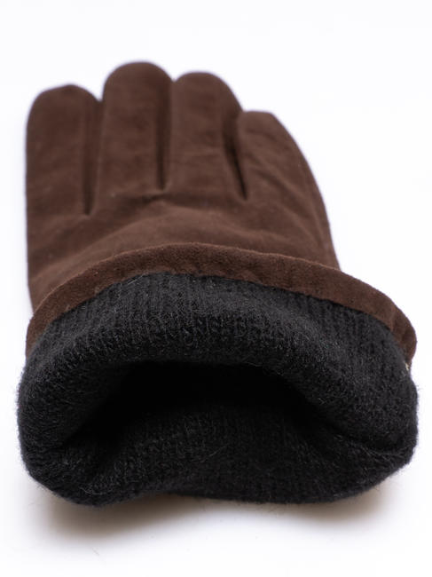 guanto in suede  DarkBrown - Guanti