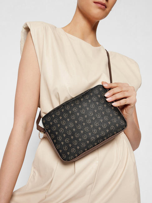 HERITAGE CLASSIC Mini bag a tracolla nero marrone - Borse Donna