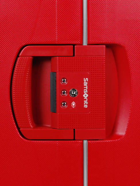 S'CURE Trolley misura extra-large crismond red - Trolley Rigidi