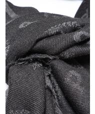 POLLINI JAQUARD Sciarpa ampia nero - Sciarpe - 3