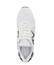 ARMANI EXCHANGE RIO Sneakers whi/silv - Scarpe Donna - 4