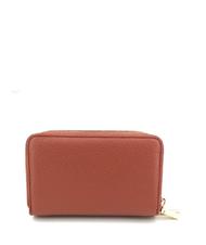 COCCINELLE METALLIC SOFT Portafoglio medio in pelle zip around cinnam - Portafogli Donna - 2