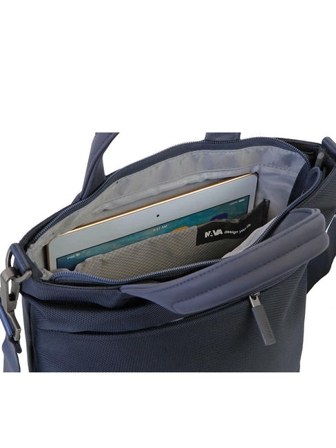EASY PLUS Vertical bag porta ipad con tracolla blu notte - Borse Donna