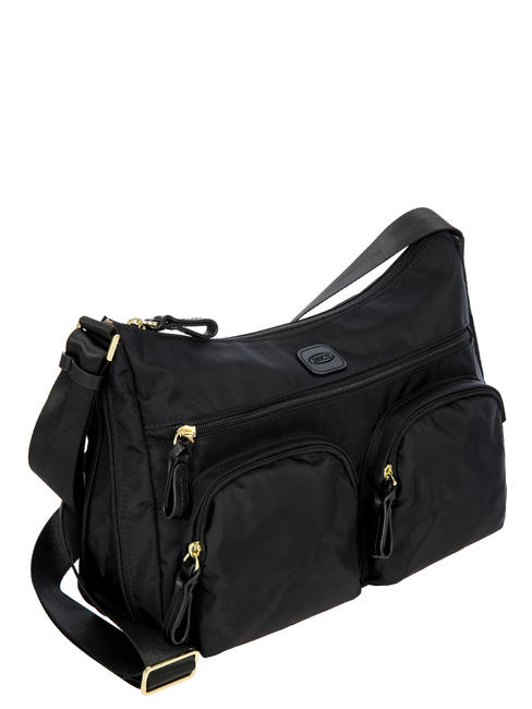 X-BAG Borsa a tracolla, espandibile nero/nero - Borse Donna