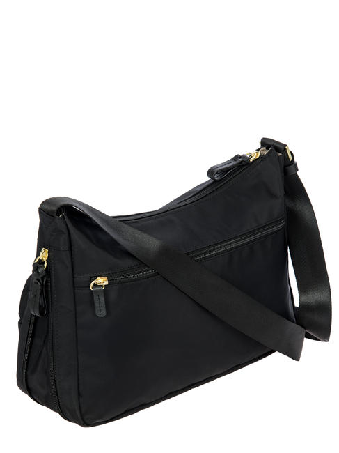 X-BAG Borsa a tracolla, espandibile nero/nero - Borse Donna