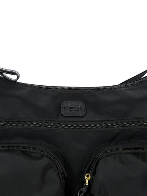 X-BAG Borsa a tracolla, espandibile nero/nero - Borse Donna