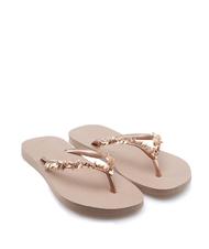 HAVAIANAS SLIM LEAVES Infradito rose/gold - Scarpe Donna - 3