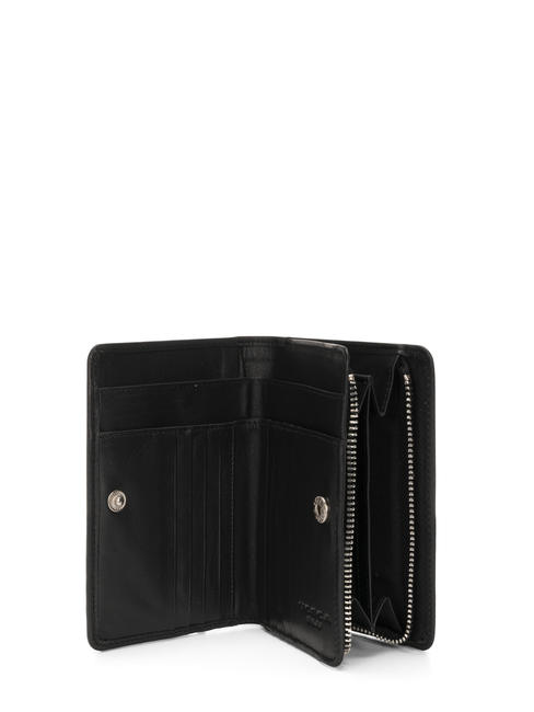 BASIC Portafoglio medio in pelle Nero - Portafogli Donna