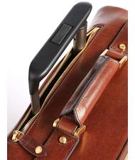 THE BRIDGE STORY Trolley bagaglio a mano, in pelle MARRONE - Bagagli a mano - 3