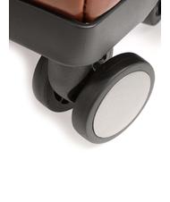 THE BRIDGE STORY Trolley bagaglio a mano, in pelle MARRONE - Bagagli a mano - 4