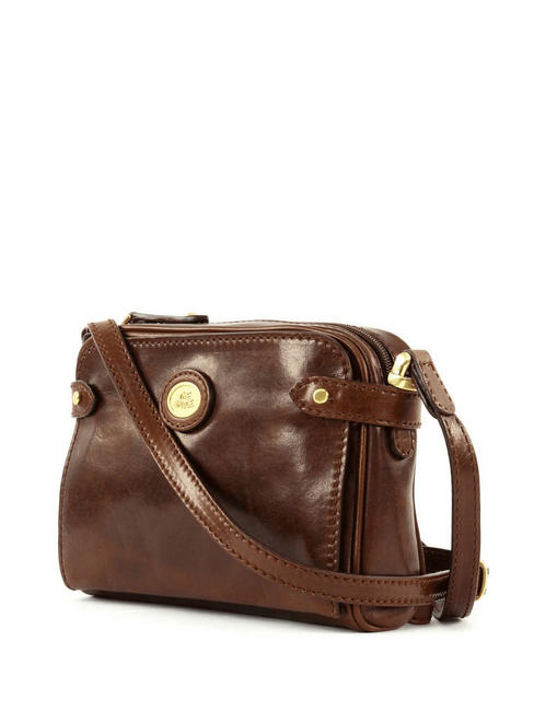 STORY Mini bag a tracolla, in pelle MARRONE - Borse Donna