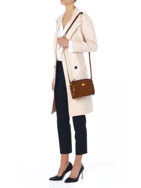 STORY Mini bag a tracolla, in pelle MARRONE - Borse Donna