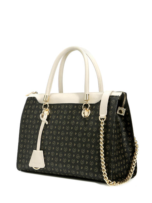 HERITAGE CLASSIC Borsa a mano con tracolla nero/avorio - Borse Donna