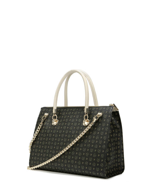 HERITAGE CLASSIC Borsa a mano con tracolla nero/avorio - Borse Donna
