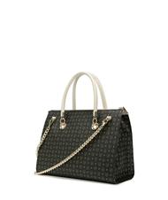 POLLINI HERITAGE CLASSIC Borsa a mano con tracolla nero/avorio - Borse Donna - 3