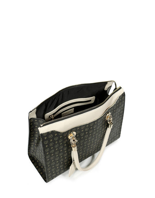 HERITAGE CLASSIC Borsa a mano con tracolla nero/avorio - Borse Donna