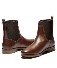 TIMBERLAND SOMERS FALLS Stivaletti Chelsea nocciola - Scarpe Donna - 4