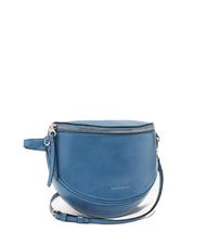 COCCINELLE BLACKIE Azalea Mini Bag a tracolla / Marsupio in pelle jeans - Borse Donna - 2