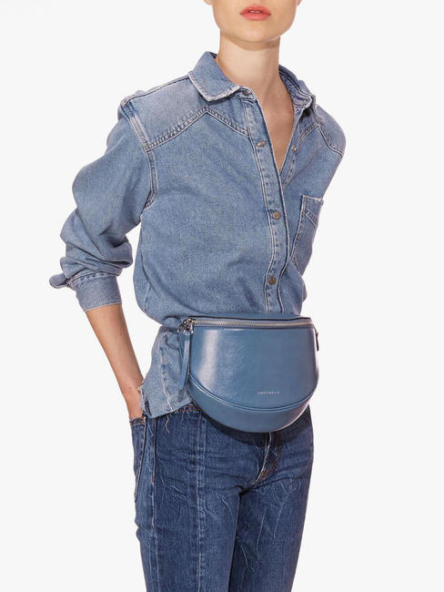 BLACKIE Azalea Mini Bag a tracolla / Marsupio in pelle jeans - Borse Donna