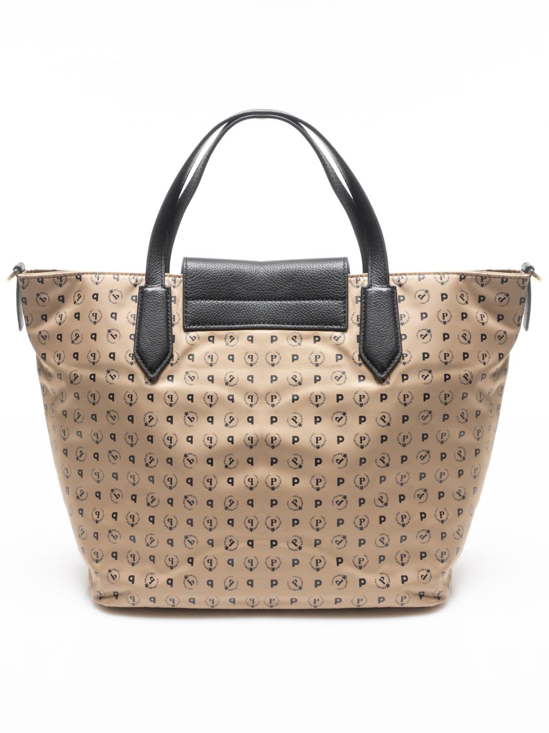 Pollini Heritage Soft Borsa A Mano, Con Tracolla Beige/Nero - Acquista Su  Le Sac!