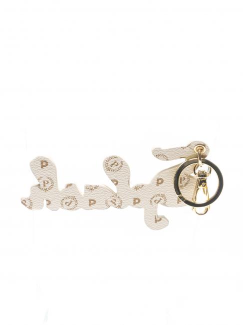 HERITAGE Portachiavi stampato beige/nero - Portachiavi
