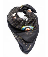 POLLINI PATCH Foulard stampato Nero - Sciarpe - 2