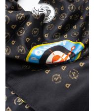POLLINI PATCH Foulard stampato Nero - Sciarpe - 3