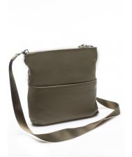 MANDARINA DUCK Mellow MELLOW Borsa multifunzione in pelle MILITARY OLIVE - Borse Donna - 2