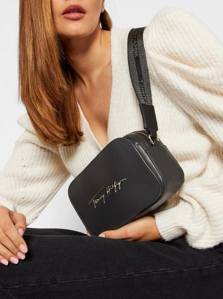 Tommy Hilfiger Iconic Mini Bag A Tracolla Black - Acquista A Prezzi Outlet!