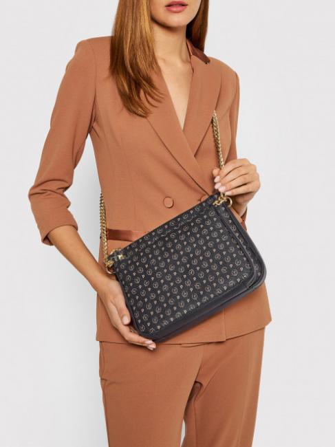 HERITAGE  Borsa tracolla catena Nero - Borse Donna