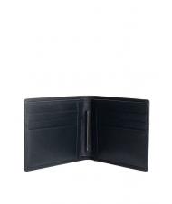 PIQUADRO URBAN Portafoglio con ferma soldi in pelle blu - Portafogli Uomo - 2