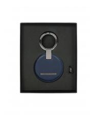 PORSCHE DESIGN CIRCLE Portachiavi in pelle blu - Portachiavi - 3
