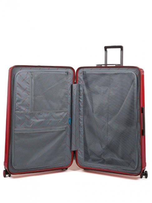 SEEKER Trolley medio 69cm ROSSO - Trolley Rigidi
