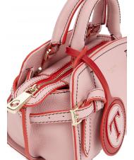TRUSSARDI GITA Bicolor Micro bag a mano con tracolla pink candy/red - Borse Donna - 4