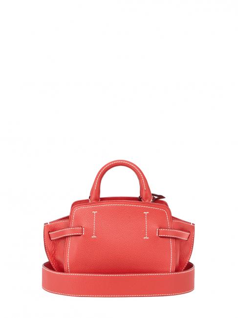 GITA Bicolor Micro bag a mano con tracolla coral/bordeaux - Borse Donna