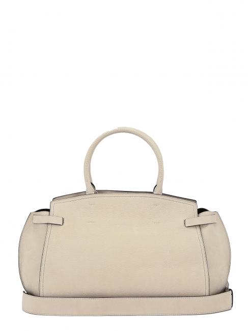 GITA Borsa a mano, con tracolla, in pelle nabuk BEIGE - Borse Donna