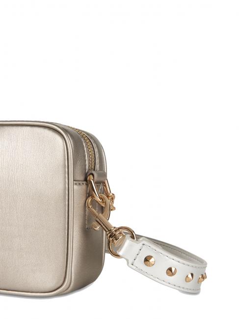 Tracolla per borsa con borchie  SILVER - Accessori per borse