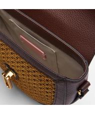 COCCINELLE BEAT Paglia Mini Bag a tracolla chocolate/caramel - Borse Donna - 3