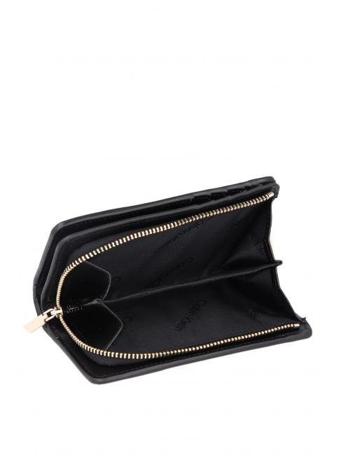 RE-LOCK FRENCH Portafoglio medio ckblack - Portafogli Donna