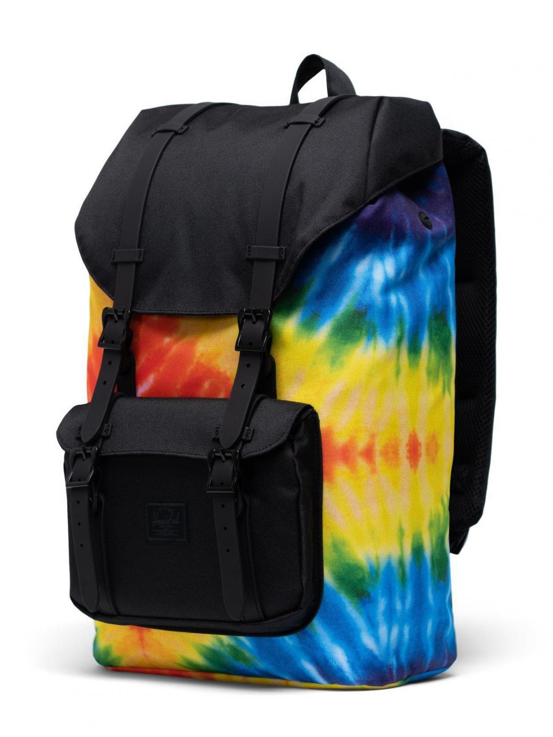 Herschel Zaino Modello Little America Mid Volume, Porta Pc 13" Rainbow