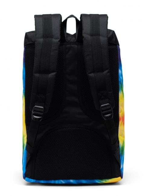 LITTLE AMERICA Zaino Mid Volume porta PC 13" rainbow tie dye - Zaini Scuola & Tempo Libero