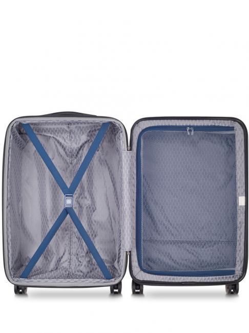 AIR ARMOUR Trolley Spinner Medio, Espandibile blu notte - Trolley Rigidi