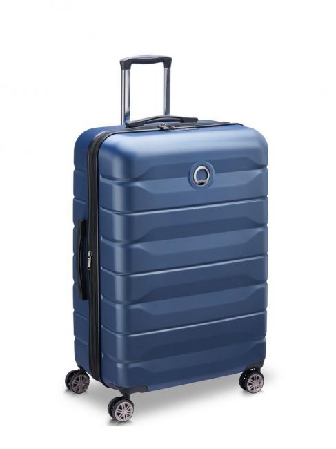 AIR ARMOUR Trolley Misura Grande, espandibile blu notte - Trolley Rigidi