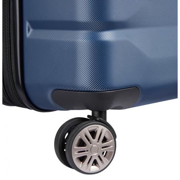 AIR ARMOUR Trolley Misura Grande, espandibile blu notte - Trolley Rigidi