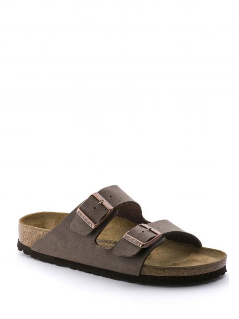ARIZONA BIRKO-FLOR NUBUK Sandalo ciabatta mocca - Scarpe Unisex